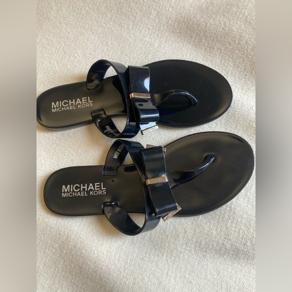 Michael Kors Flat Thong Sandals - Picture 2 of 4